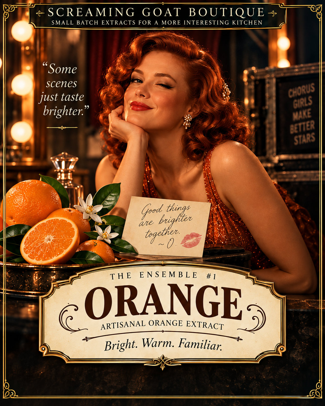 The Ensemble number one, the Orange founding character